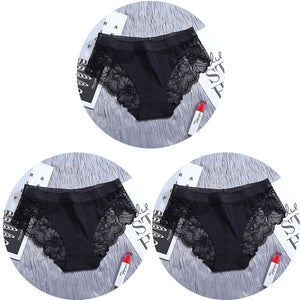 3Pcs/Lot Lace Women's Panties Sets