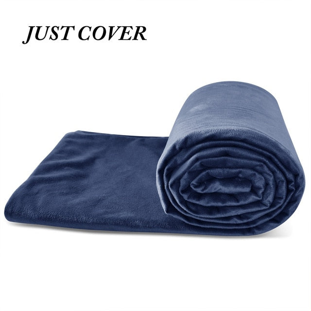 6.8kg/9kg Weighted Blanket Adult Full Queen Size Cotton cover heavy blanket reduce Anxiety quilt for bed sofa winter comforter