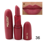 Load image into Gallery viewer, New MISS ROSE Lipstick Matte Waterproof Velvet Lip Stick 18 Colors Sexy Red Brown Pigments Makeup Matte Lipsticks Beauty Lips
