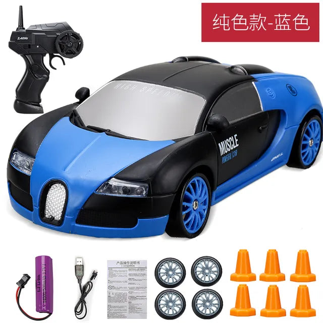 2.4G High speed Drift Rc Car 4WD Toy Remote Control AE86 Model GTR Vehicle Car RC Racing Cars Toy for Children Christmas Gifts High speed Drift Rc Car 4WD Toy Remote Control AE86 Model GTR Vehicle Car RC Racing Cars Toy for Children Christmas Gifts