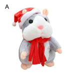 Load image into Gallery viewer, Talking Hamster Mouse Pet Plush Toy Kids Gifts Cute Soft Animal Doll Talking Speak Imitate Sound Recorder Hamster Funny To|Stuffed &amp; Plush Animals|
