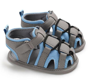 Newborn Baby Boy Crib Shoes Toddler First Baby Shoes Summer Sandals Size 1 2 3 -