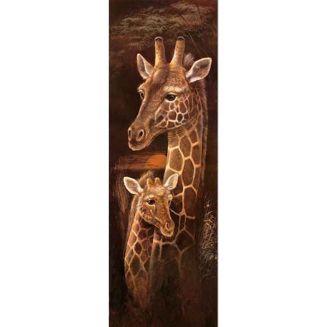 Animal Diamond Embroidery 5D DIY Diamond Painting Christmas Tigers And Giraffes Cross Stitch Full Rhinestone Mosaic