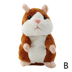 Load image into Gallery viewer, Talking Hamster Mouse Pet Plush Toy Kids Gifts Cute Soft Animal Doll Talking Speak Imitate Sound Recorder Hamster Funny To|Stuffed &amp; Plush Animals|
