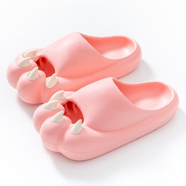 2023 Summer Women Eva Cloud Slippers Femme Cute Cat Claw Sense Indoor Home House Sandals Chinelo Nuvem Slides Free Shipping - Women&#39;s Slippers