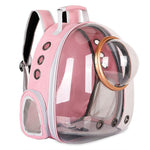 Load image into Gallery viewer, Cat Backpack Designer Luxury Dog Travel Bag Space Capsule Bubble Transparent Portable Pet Carrier
