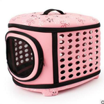 Load image into Gallery viewer, Small Pet Dog Cat Puppy Carrier Portable Cage Crate Transporter Bag - Pink
