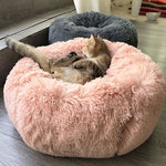 Load image into Gallery viewer, Dog Pet Bed Kennel Round
