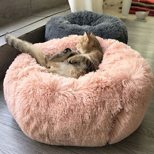 Dog Pet Bed Kennel Round