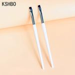 Load image into Gallery viewer, KSHBO Thin Eyebrow Eyeliner Brush Super Fine Angled Brow Contour Brush Portable Women Eyebrow Liner Cream Cosmetic Makeup Tools| |
