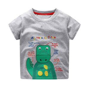 Baby Boy Clothes Children Clothing Unicorn Boys T Shirt 100% Cotton Short Sleeve Toddler Boys Tops Fashion Tshirts Kids Clothes