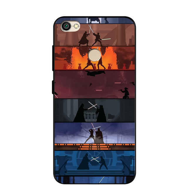 YIMAOC Star Wars Darth Vader Yoda The Force Awakens Soft Silicone Case for Xiaomi Redmi Note 4 4x 4a 5 5a 6 Pro Prime Plus