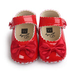 Load image into Gallery viewer, Autumn Soft Sole Girl Baby Shoes PU First Walkers Baby Girl Butterfly-knot Shoes 0-18 Months Baby Moccasins Shoe
