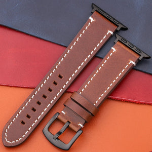 Genuine Leather Strap For Apple Watch