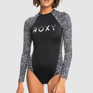 New Womens Long Sleeves Surf Bathing Suit One Piece Suit Swimwear Beachwear Printed Bathers Rash Guard Swim Maillot De Bain Surf| |