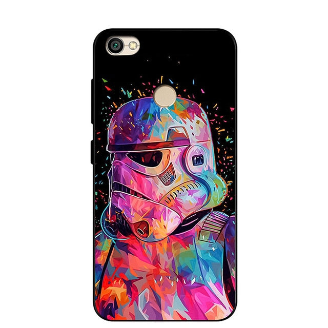 YIMAOC Star Wars Darth Vader Yoda The Force Awakens Soft Silicone Case for Xiaomi Redmi Note 4 4x 4a 5 5a 6 Pro Prime Plus