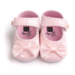 Load image into Gallery viewer, Autumn Soft Sole Girl Baby Shoes PU First Walkers Baby Girl Butterfly-knot Shoes 0-18 Months Baby Moccasins Shoe
