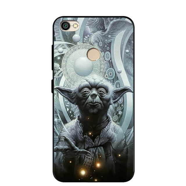 YIMAOC Star Wars Darth Vader Yoda The Force Awakens Soft Silicone Case for Xiaomi Redmi Note 4 4x 4a 5 5a 6 Pro Prime Plus