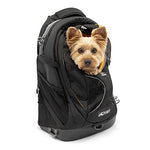 Load image into Gallery viewer, Kurgo G-Train K9 Pack, Carrier Backpack for Small Dogs and Cats, Ideal for Hiking or Travel, Waterproof Bottom, Chili Red
