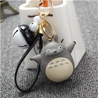 Extremely Cute My Neighbor Totoro Chinchillidae Keychain Pendant Fit For Bag Charms Purse Accessory Miyazaki Hayao Comic Fans