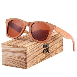 BARCUR Natural Wooden Sunglasses