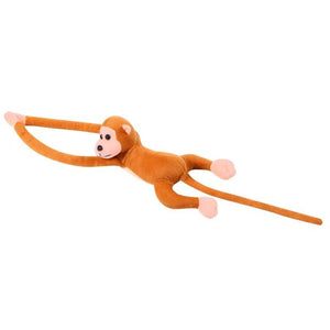 60CM Monkey Cute Long Arm Tail Soft Plush Doll Toy Baby Sleeping Appease Animal Monkey Home Decoration Curtains Hanging Doll New|Stuffed &amp; Plush Animals|