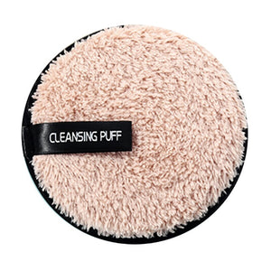 Make up remover promotes healthy skin  Microfiber Cloth Pads Remover Towel Face Cleansing Makeup Lazy cleansing powder puff X245