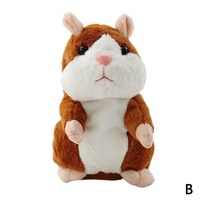 Talking Hamster Mouse Pet Plush Toy Kids Gifts Cute Soft Animal Doll Talking Speak Imitate Sound Recorder Hamster Funny To|Stuffed &amp; Plush Animals|
