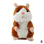 Load image into Gallery viewer, Talking Hamster Mouse Pet Plush Toy Kids Gifts Cute Soft Animal Doll Talking Speak Imitate Sound Recorder Hamster Funny To|Stuffed &amp; Plush Animals|
