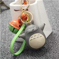 Extremely Cute My Neighbor Totoro Chinchillidae Keychain Pendant Fit For Bag Charms Purse Accessory Miyazaki Hayao Comic Fans