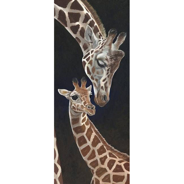 Animal Diamond Embroidery 5D DIY Diamond Painting Christmas Tigers And Giraffes Cross Stitch Full Rhinestone Mosaic