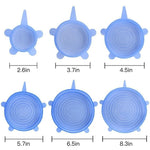 Load image into Gallery viewer, Elastic Silicone Bowl Cover 6pcs
