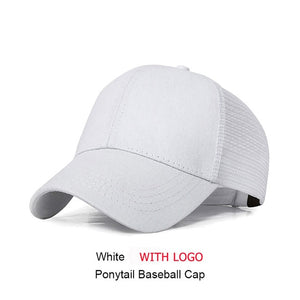 URDIAMOND 2019 Ponytail Baseball Cap Women Messy Bun Snapback Summer Mesh Hats Casual Sport Sequin Caps Drop Shipping Hat Cap