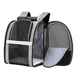 Load image into Gallery viewer, Texsens Innovative Traveler Bubble Backpack Pet Carriers for Cats and Dogs (Black)
