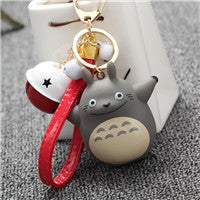 Extremely Cute My Neighbor Totoro Chinchillidae Keychain Pendant Fit For Bag Charms Purse Accessory Miyazaki Hayao Comic Fans