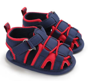 Newborn Baby Boy Crib Shoes Toddler First Baby Shoes Summer Sandals Size 1 2 3 -