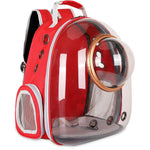 Load image into Gallery viewer, Cat Backpack Designer Luxury Dog Travel Bag Space Capsule Bubble Transparent Portable Pet Carrier
