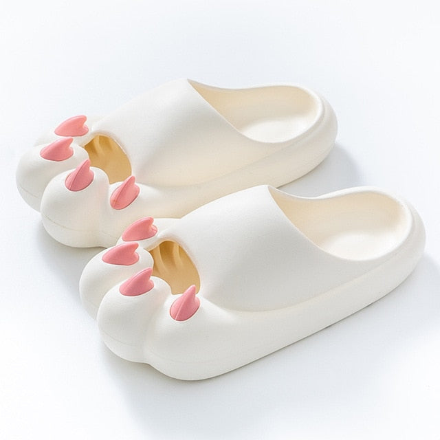 2023 Summer Women Eva Cloud Slippers Femme Cute Cat Claw Sense Indoor Home House Sandals Chinelo Nuvem Slides Free Shipping - Women&#39;s Slippers