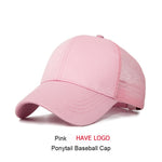 Load image into Gallery viewer, URDIAMOND 2019 Ponytail Baseball Cap Women Messy Bun Snapback Summer Mesh Hats Casual Sport Sequin Caps Drop Shipping Hat Cap
