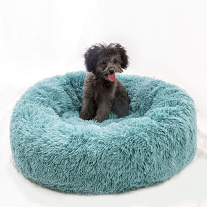 Dog Pet Bed Kennel Round