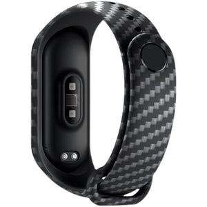 Carbon Fiber Replacement Straps on Mi Band