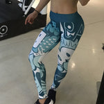 Load image into Gallery viewer, Vertvie Honeycomb Printed Yoga Pants Women Push Up Professional Running Fitness Gym Sport Leggings Tight Trouser Pencil Leggins
