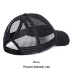 Load image into Gallery viewer, URDIAMOND 2019 Ponytail Baseball Cap Women Messy Bun Snapback Summer Mesh Hats Casual Sport Sequin Caps Drop Shipping Hat Cap
