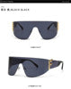 Load image into Gallery viewer, 2023 Irregular Square Sun glasses Classic Punk Oversized Personality F sunglasses rimless one piece sunglasses
