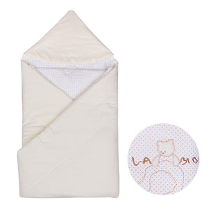Rabbi baby holding summer newborn supplies small quilt spring and summer thin paragraph towel cotton baby spring and autumn package