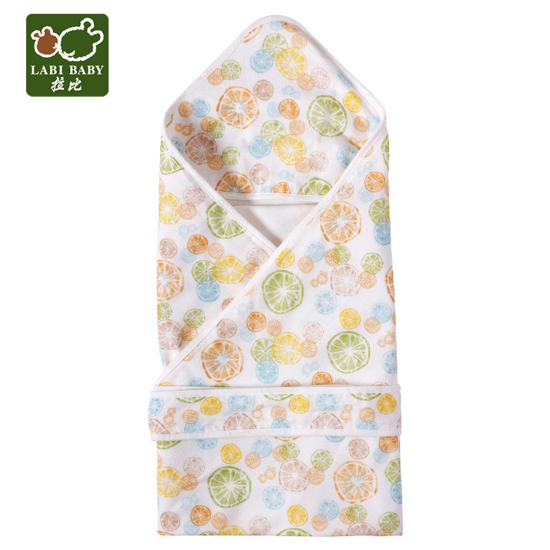 Rabbi baby holding summer newborn supplies small quilt spring and summer thin paragraph towel cotton baby spring and autumn package