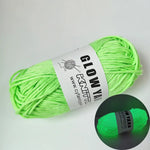 Load image into Gallery viewer, 2022 Newest Functional Luminous Yarn Glow in the Dark Polyester Chunky Yarn 53m Long Knitting Wool Yarn for Crochet Sweater Hat
