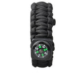 Load image into Gallery viewer, Outdoor 5 in 1 Survival Rescue Bracelet Rope with Compass
