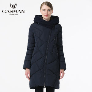 GASMAN 2018 New Winter Collection Brand Fashion Thick Women Winter Bio Down Jackets Hooded Women Parkas Coats Plus Size 5XL 6XL